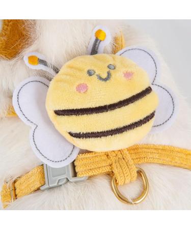 Qixuer Adjustable Rabbit Leash & Crockery Set - Breathable Harness for Small Animals Hamsters Puppies & Cats - Buy Online on GoSupps.com