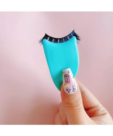Lash Clip Eyelash Applicator Tool - 4 PCS, 35mm Width False Eyelash Tweezers - Buy Online on GoSupps.com