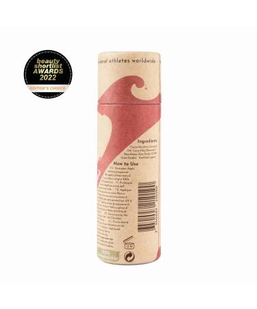 Suntribe Mineral Organic Sun Pencil SPF 30 - 100% Natural Reef-Proof Zero Waste | Retro Red | Beauty Shortlist Awards 2022 Winner - Buy Online on GoSupps.com