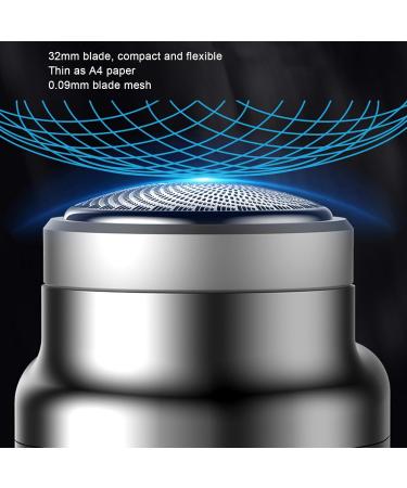 Beard Trimmer for Men | Mini Portable Rechargeable Cordless Shaver & Clipper - Perfect for Precision Edging - Buy Online on GoSupps.com