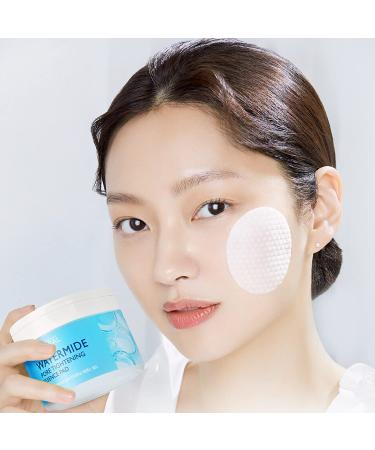 Pore Minimizing Hydrating & Exfoliating Pads | MEDIHEAL Watermide Pore Tightening Essence Pad 50 Sheets - Buy Online on GoSupps.com