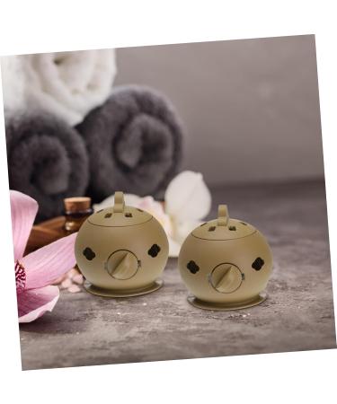 Fomiyes 2-Piece Cardboard Moxa Massage Device - MOXIBUSITION-KIT & MOXATOP Tools for Home Healing - Buy Online on GoSupps.com