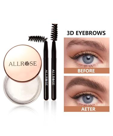Waterproof Eyebrow Styling Wax for Brow Lamination Effect - Clear Brow Gel for Lift & Freeze - Residue-Free Brow Soap - Buy Online on GoSupps.com