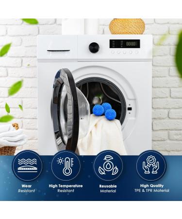 CASIZ 3 Pack Dryer Balls Tumble Dryer Balls | Reusable Energy Saving & Non-Melt | Soft Drying Balls for Tumble Dryer Laundry Balls for Washing Machine Rapid Dryer Ball Washing Machine Balls - Buy Online on GoSupps.com