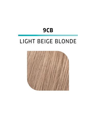 WELLA Color Charm Demi Permanent Hair Color 9CB Light Beige Blonde 2oz - Gray Hair Coverage and Glossy Finish - Buy Online on GoSupps.com