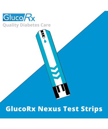 GlucoRx Nexus Test Strips - Accurate Blood Glucose Monitoring - Buy Online on GoSupps.com