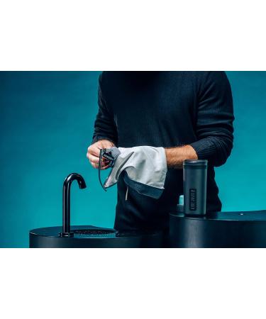 Eyeshaker Set - Patented Glasses Cleaning Device | Complete Package with Cleaner & Microfiber Cloth for Innovative Eyewear Care - Buy Online on GoSupps.com