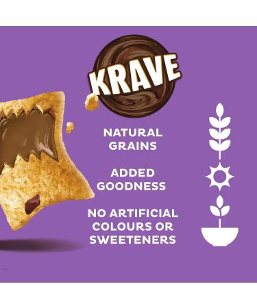 Kellogg's Krave Milk Chocolate Breakfast Cereal 750g - Buy Online on GoSupps.com