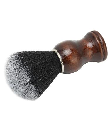 Mens Shaving Brush with Wooden Handle - Premium Barber Brush for Beard & Hair Grooming - Buy Online on GoSupps.com