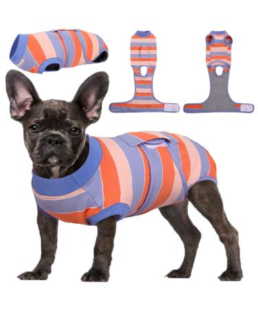Kuoser Dogebody after op dog body after castration male dog body after op bitch breathable body dog cat body after op anti-wundle suit dog e-neck band Alternative after dog body operation m orange & blue - Buy Online on GoSupps.com
