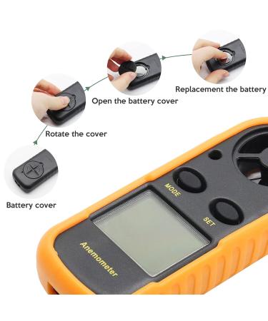 Buy Windometer Worthplanet Digital Anemometer - LCD Wind Speed Meter for Outdoor Activities | Accurate Air Flow Measurement - Buy Online on GoSupps.com