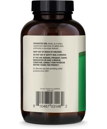 Dr. Mercola Organic Collagen 90 Tablets - Premium Natural Supplement for Healthy Skin - Buy Online on GoSupps.com