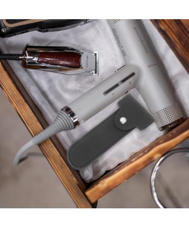 Minkissy Razor Leather Sheath Case | PU Leather Protection for Straight Razors - Hairdresser Safety Etui - Buy Online on GoSupps.com