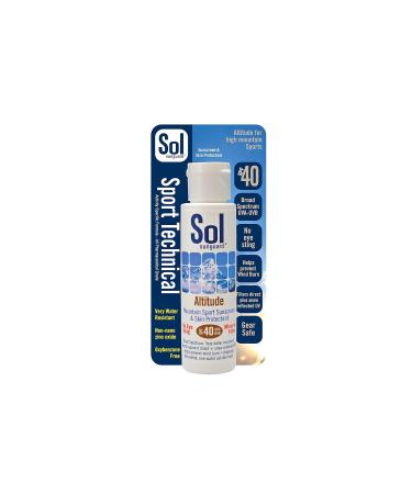SOL Sunguard Altitude 3OZ Mountain Sport Sunscreen for Skin Protection - Buy Online on GoSupps.com