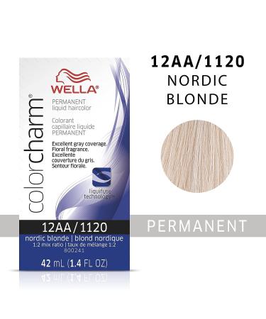 Wella Color Charm 12AA Nordic Blonde Permanent Hair Color for Gray Coverage - Buy Online on GoSupps.com