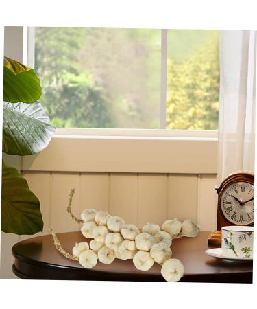 Alipis 12 Pcs Artificial Plants for Outdoors Garlic Hanging Artificial Home Decor Fake Carrots Vegetable Realistic Plant Indoor Artificial Trees for Outdoors Pendant Household White Child Whitex6pcs 11.45cmx6pcs - Buy Online on GoSupps.com
