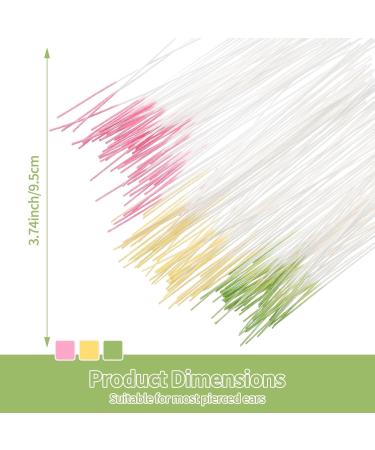 Simarro 180Pcs Disposable Earrings Hole Cleaner - Ear Care Kit for Piercing Aftercare Odor Removal | Green Rose Red Yellow - Buy Online on GoSupps.com