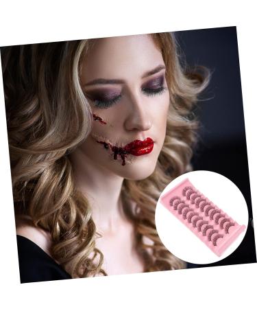 FRCOLOR 10 Pairs Fake eyelashes fluffy eyelash natural false lashes for women Russia natural Miss slim Imitation Accessories make up girl full false lashes false eyelash - Buy Online on GoSupps.com