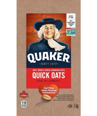 Quaker Quick Oats Multi-Pack 1kg (Pack of 12) - Buy Online on GoSupps.com