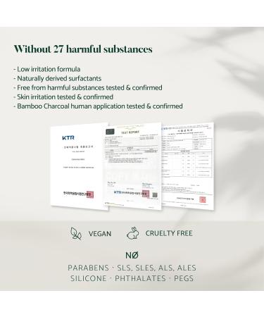 Bamboo Charcoal Exfoliating Body Wash - Radiance & Gentle Skin Cleanser | Hypoallergenic Paraben-Free Sulfate-Free Cruelty-Free - Buy Online on GoSupps.com