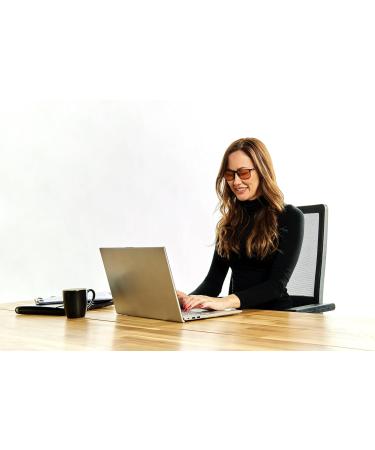 Buy Classic Orange Blue Light Filter Glasses | Night Style Computer Glasses for Eye Protection - Buy Online on GoSupps.com