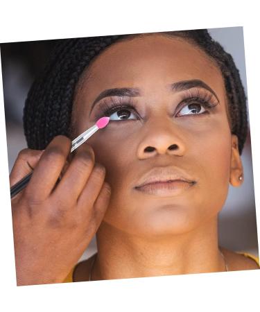 DRESSOOS 15 Pcs Silicone Eyeshadow Brush Lipstick Applicator Creme Eyeshadow Stick Makeup Plastic Handle - Buy Online on GoSupps.com