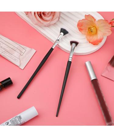 2pcs Multifunctional Mascara Brushes - Folding Angle & Scalloped Lash Separator for Eyelash Makeup | Perfect for Upper & Lower Lashes & Brows - Buy Online on GoSupps.com