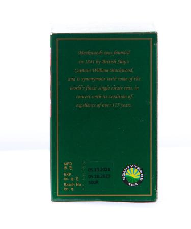Mackwoods Orange Flavoured Single Estate Black Tea - 25 Enveloped Tea Bags - Buy Online on GoSupps.com