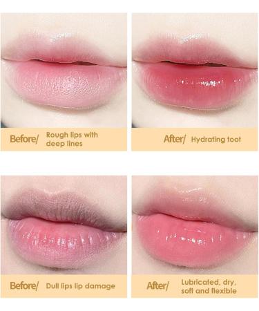  geugecy Crystal Jelly Lipstick Crystal Flower Lipsticks Non-Sticky Jelly Beauty Lipstick Temperature Changing Flower Color Lipstick - Buy Online on GoSupps.com