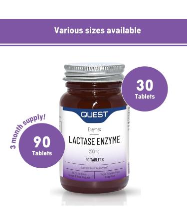 This Quest Lactase 200mg 90 tabs - Buy Online on GoSupps.com