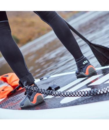 Gill Junior Aquatech 3mm Neoprene Water Shoes for Watersports - Black/Orange - Size 35/36 (US Men's 4) - Buy Online on GoSupps.com