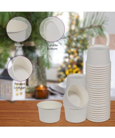 Morning Dew (500 Count) 8 oz Paper Soup Container White Soup Bowl for Hot Food Disposable Food Container Hot Soup Containers Perfect Takeout Containers for Restaurants & Cafes - Buy Online on GoSupps.com