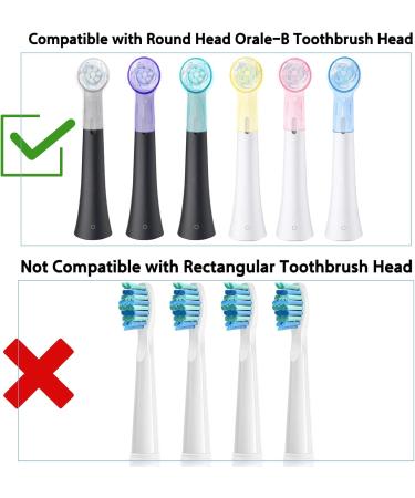 Vinuwu Toothbrush Covers for Oral-B iO Brush Heads | 8-Piece Travel Set in 5 Colors | Compatible with Oral-B PER 3/iO 9 - Buy Online on GoSupps.com