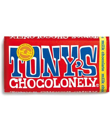 Tony's 5 x 180g Bars - Raspberry/Milk/Caramel/Pretzel/Hazelnut - Buy Online on GoSupps.com