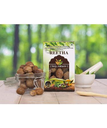 AOZA BIRJU MAHAVIR Sabut Reetha - Soap Nuts Natural 900 Gram (BMKB-208) - Buy Online on GoSupps.com