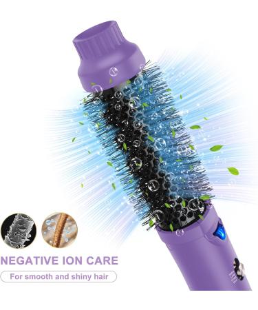 PARWIN PRO BEAUTY One-Step Hair Dryer Brush 4-in-1 Volumizing Hot Air Brush - 1000W Purple - Buy Online on GoSupps.com