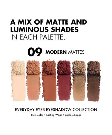 Milani Everyday Eyes Eyeshadow Palette - Modern Mattes | 6 Cruelty-Free Shades for Contour & Highlight - Buy Online on GoSupps.com