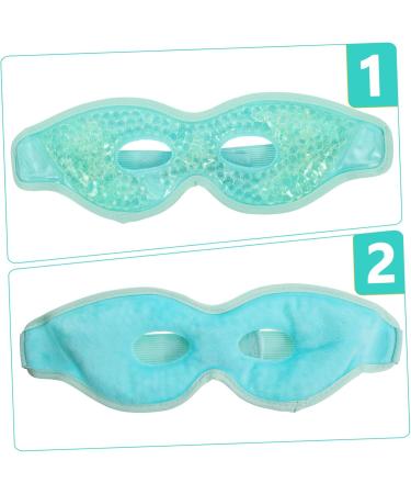 FOMIYES Eye Mask Eye Treatment Products Eye for Sleeping Cooling Blinder Travel Sleeping Mask Cooling Eye Pads Reusable Cold Eye Cool Mask Cooling Sleep Mask Hot Girl Gel Ice Bag Light Green 28.5x9x1.7cm - Buy Online on GoSupps.com