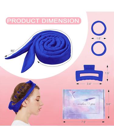 Heatless Curling Rod Headband - Upgraded 60 Soft Hair Curlers for Effortless Curls No Heat Sleep Hair Rollers (Dark Brown) - Buy Online on GoSupps.com