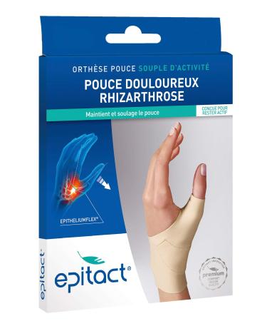 Epitact Supple Proprioceptive Orthosis Painful Thumb Left Hand - Size: Size L