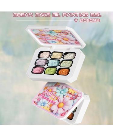 Solid Nail Gel 9 Color Gel Manicure Palette Smooth and Stackable Nail Glue for French Tips and Long-Lasting Home Manicures - Buy Online on GoSupps.com