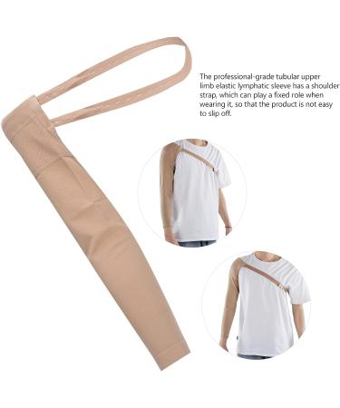 Compression Sleeve for Post Mastectomy Lymphedema Support - Arm Swelling Relief and Edema Prevention (L) - Buy Online on GoSupps.com