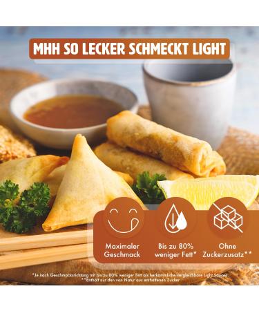 MORE NUTRITION Light Gourmet Sauce 285ml - Sweet and Sour Low-Calorie Sauce No Added Sugar No Unnecessary Fat - Perfect for Healthy Cooking - Buy Online on GoSupps.com
