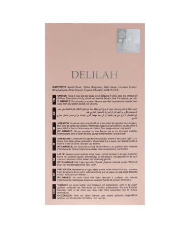 Lattafa Maison Alhambra Delilah Pour Femme Eau de Parfum Spray for Women 3.4 Ounce / 100 Ml 3.4 Fl Oz (Pack of 1) - Buy Online on GoSupps.com