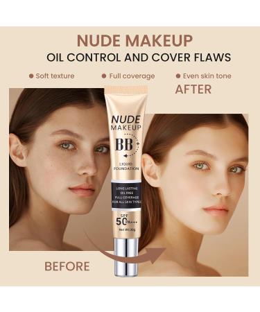 BB Cr me Teint e 30g SPF 50+ Fond de Teint Hydratant Haute Couvrance Cr me Solaire Visage Unifie le Teint Couvre les Imperfections clat Naturel Toute Peau - Buy Online on GoSupps.com