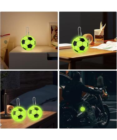 24 Reflective Football Supporters - Durable Security Reflectors for Kids | Easy Hang-Up Reflectors for Night Cycling Running & Trekking - Buy Online on GoSupps.com