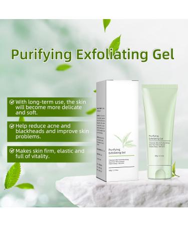 Gel Gommant Pour Peau Sensible | Gel Nettoyant Visage - Gommage Hydratant Peeling Mort pour Pieds Secs et Fissur s Soin Peau Douce Bain Douche Pedicure - Buy Online on GoSupps.com