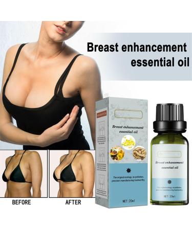 Essential Oil & Plant Extracts - Breast Tightening & Enlarging Massage Oil (3 Pieces) - Anti-Sagging Serum for Lifting Bust - Buy Online on GoSupps.com