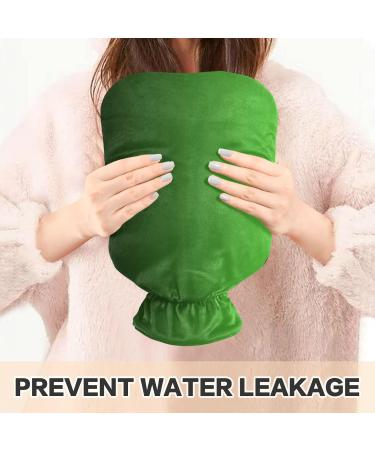 Green Gradient Hot Water Bottle with Cover | Pain Relief & Arthritis Heating Solution | 2L International Shipping - Buy Online on GoSupps.com