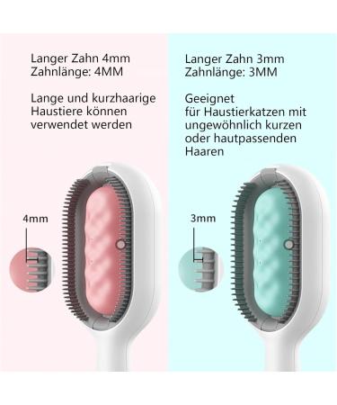 2-Piece Cat Brush Set with Water Tank | Animal Hair Removal & Fur Care for Cats | Ideal for Short-Haired Pets - Buy Online on GoSupps.com